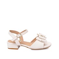 Sandalia D'Orsay Casual MADIS-2602 Blanco Piazza Kids