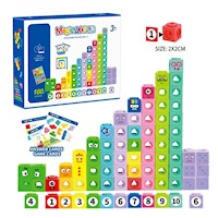MAGIC BLOCK 100 PIEZAS POLI CUBOS CONECTORES