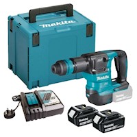 Makita Martillo Demoledor 18v Plus BL AVT 2x5.0 Ah