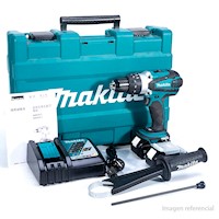 Makita Taladro Percutor 1/2" 18v 91 Nm LXT 2 x 3.0 Ah