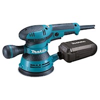 Makita Lijadora Roto Orbital 5" 300w Vel Variab Doble Mango