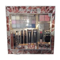 Set 37pza Maquillaje Brillo Labial Delineador Gloss Sombra Rubor Beauty in Sight
