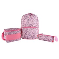 PACK MOCHILA PORTA MARACAY 3 PIEZAS