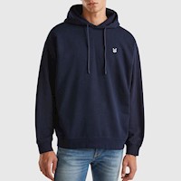 Blue Navy Cat Hoddie