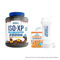 Proteína Aislada ISO-XP 1.8 kg. + Critical Cookie Salted Caramel + Prostak Shaker 450 ml.