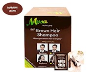 Brown Hair Shampoo Tinte Pinta Canas Colorizante - 5 Tonos