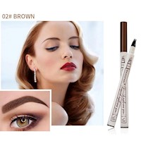Lápiz Para Cejas Microblading Music Flower Larga Duración Resistente Agua Maquillaje Belleza Genieka