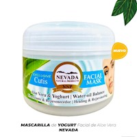 Mascarilla Facial Cicatrizante de Aloe Vera & Yogurt