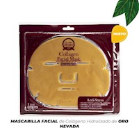 MASCARILLA FACIAL DE COLÁGENO HIDROLIZADO ORO