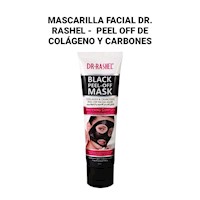 Mascarilla facial Dr. Rashel-peel off de colágeno y carbones