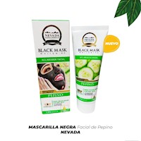 Mascarilla Negra Facial de Pepino