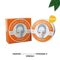 MASCARILLAS PARA OJOS DE VITAMINA C X 60 UNID.  WOKALI