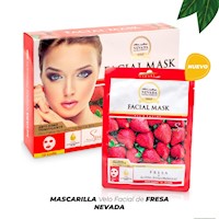 MASCARILLA FACIAL DE FRESA