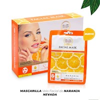Mascarilla Velo Facial de Naranja