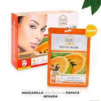 Mascarilla Velo Facial de Papaya
