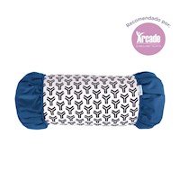 Rodillo maternelle ergonómico premiun azul  - estimulación, psicomotrices y auditivos