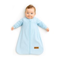 Saquito de dormir 2 en 1 Celeste de 6m a 9m