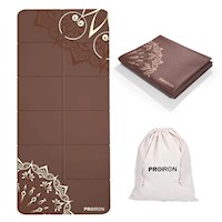 Mat Plegable de PVC - Marron