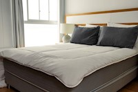 MATTRES TOPPER DE ALPACA KING SIZE