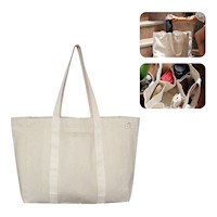 BOLSO DE COMPRAS DE TELA BAMBOO BALANCE CON COMPARTIMIENTOS