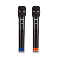 Maxtron - Micrófono Crooner MX7258 Wireless Karaoke (Pack x2)