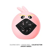 CALEFACTOR ANGRY BIRDS ROSADO