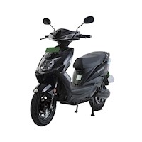 Moto eléctrica marca Okaya, con batería de litio removible LFP de 72V 30AH, color negro