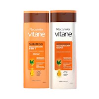 Shampoo y Acondicionador Restauración 6 en 1 Vitane