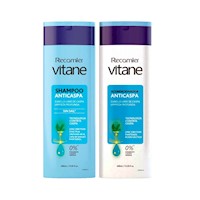 Shampoo y Acondicionador Anticaspa Mujer Vitane