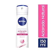Nivea Deo Fem Aclarado Natural Classic Touch Spray 150ml