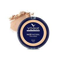 Polvo Compacto TRIGUEÑO Mate Natural Vogue