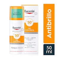 Eucerin Sun Gel Crema Oil Control Toque Seco SPF50 50ml