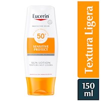 Eucerin Sun Sensitive Protect FPS50+ Protector Solar Corporal Ligero x 150 ml