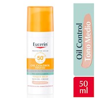 Eucerin Sun Facial Oil Control Tono Medio 50ml