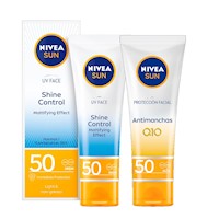 Pack Nivea Sun Control de Brillo con Q10