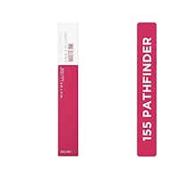 Labial Superstay Matte Ink Pink Pathfinder 155 Maybelline