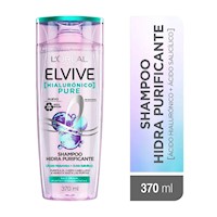 Shampoo Elvive Hialurónico Pure Shampoo 370ml