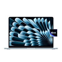 MacBook Air 13" (2025) Chip M4 16GB RAM 256GB SSD | Teclado Inglés | Sky Blue