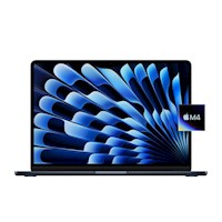 MacBook Air 13" (2025) Chip M4 16GB RAM 256GB SSD | Teclado Inglés | Midnight