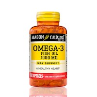 Omega 3 Mason Fish Oil 1000 mg 60 Softgels