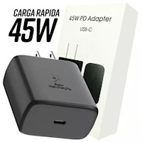 Cargador Cubo Compatible con Samsung 45w Carga Rápida Usb Tipo C