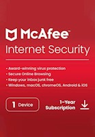 McAfee Internet Security 1 Dispositivo (Código Digital)