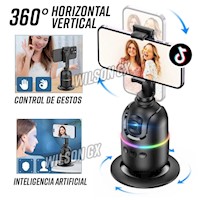 Trípode Inteligente Seguimiento Facial Automático 360° Lector Gestos