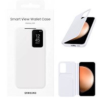 Case para Samsung S23 FE Flip Cover Wallet Smart View