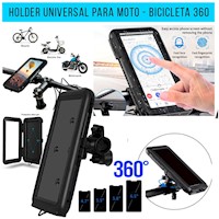 Soporte Holder Universal para Celular Bicicleta Moto 360