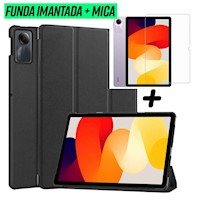 Kit Case imantando Funda + Mica para Redmi PAD SE