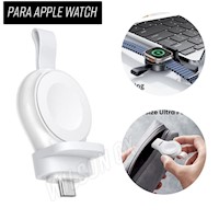 Cargador para Apple Watch Portátil Tipo C Carga Rapida con Llavero