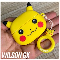 Case Estuche Para Airpods Pro 2 Pokemon Pro Pikachu Silicona