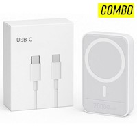 Combo Power MagSafe 20000mAh + Cable Tipo C a Tipo C