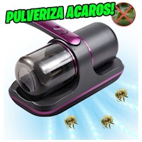 Aspiradora Inalámbrica Anti Ácaros de Mano con Luz UV Portatil